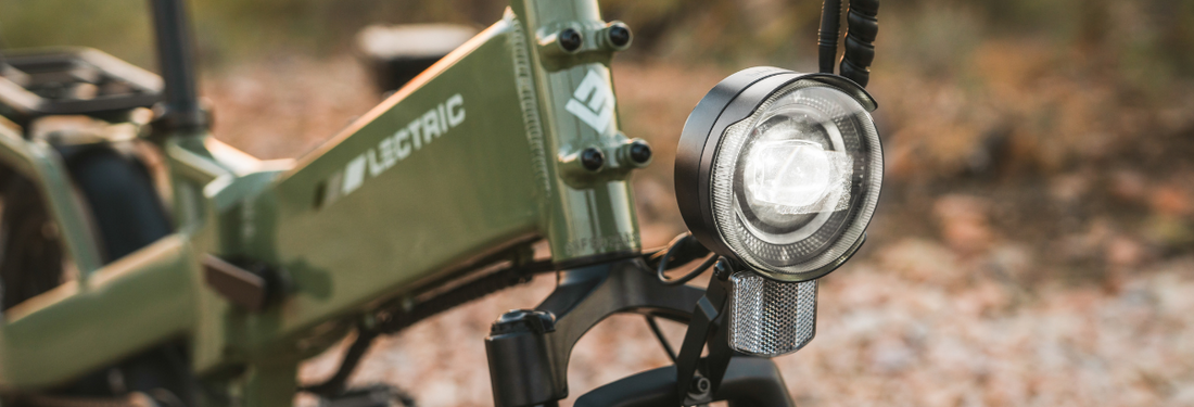 Pourquoi améliorer la lumière avant de votre vélo électrique est une idée brillante