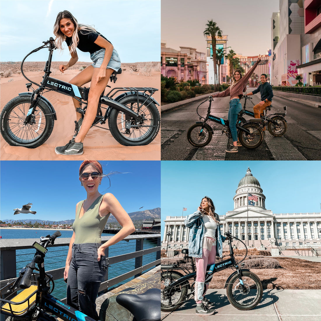Guide des villes des vélos électriques aux États-Unis