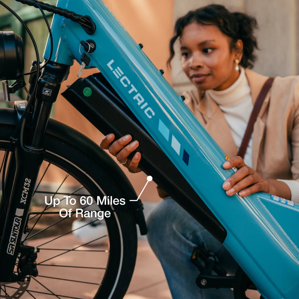 Vélo électrique XPress2 Raindrop Blue Cruiser