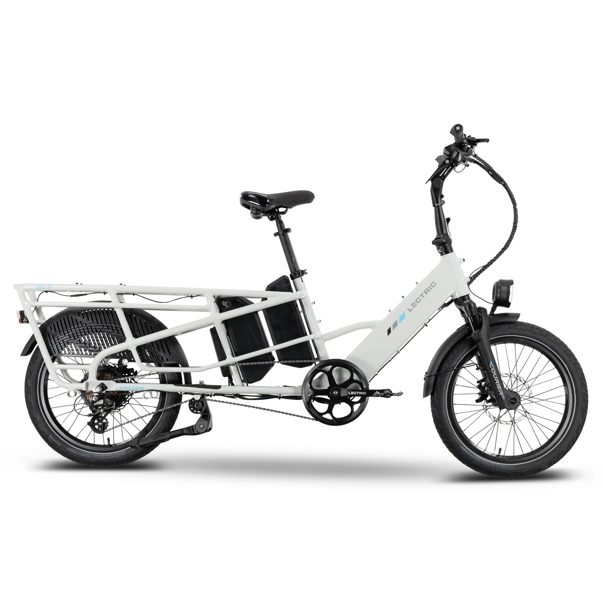 Vélo électrique XPedition2 Stratus White à double batterie et longue autonomie
