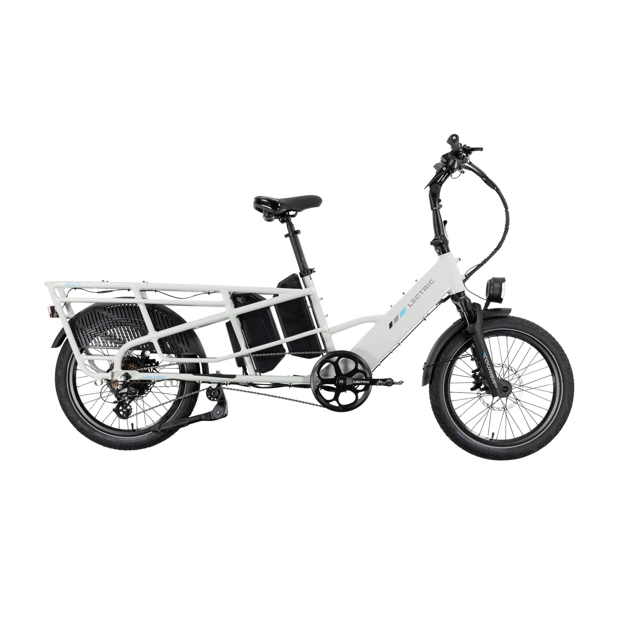 Vélo électrique XPedition2 Stratus White à double batterie et longue autonomie