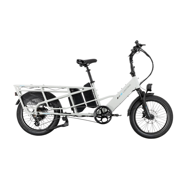 Vélo électrique XPedition2 Stratus White à double batterie et longue autonomie